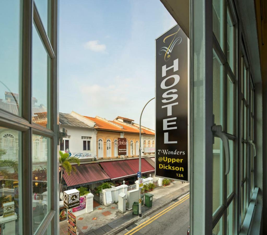 7 Wonders Hostel At Upper Dickson Singapur Exterior foto